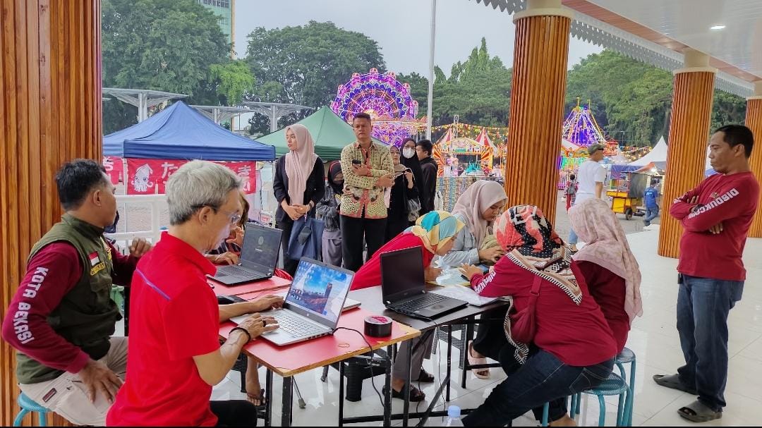 Ramaikan Pekan Raya Bekasi, Disdukcapil Buka Layanan Kependudukan